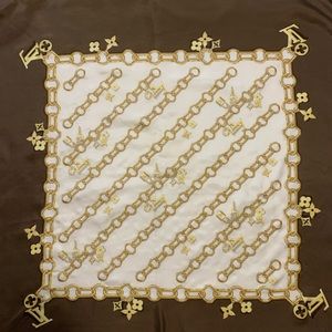 Authentic Louis Vuitton silk scarf